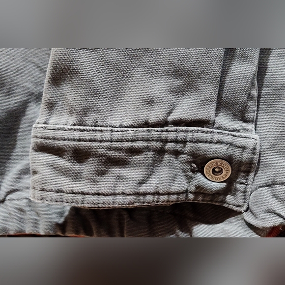 Eddie Bauer heavy duty shirt jacket Mens S - Picture 7 of 11